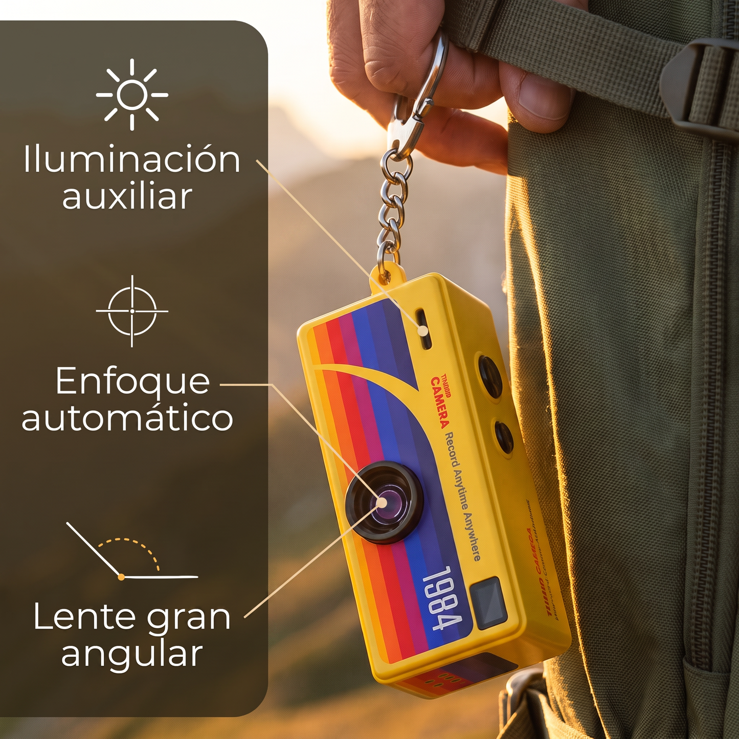 Mini Cámara Retro